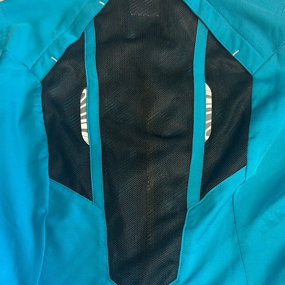 Adidas - NWOT - Blue and Yellow Sports Jacket w/ Reflective Design - Picture 7 of 9